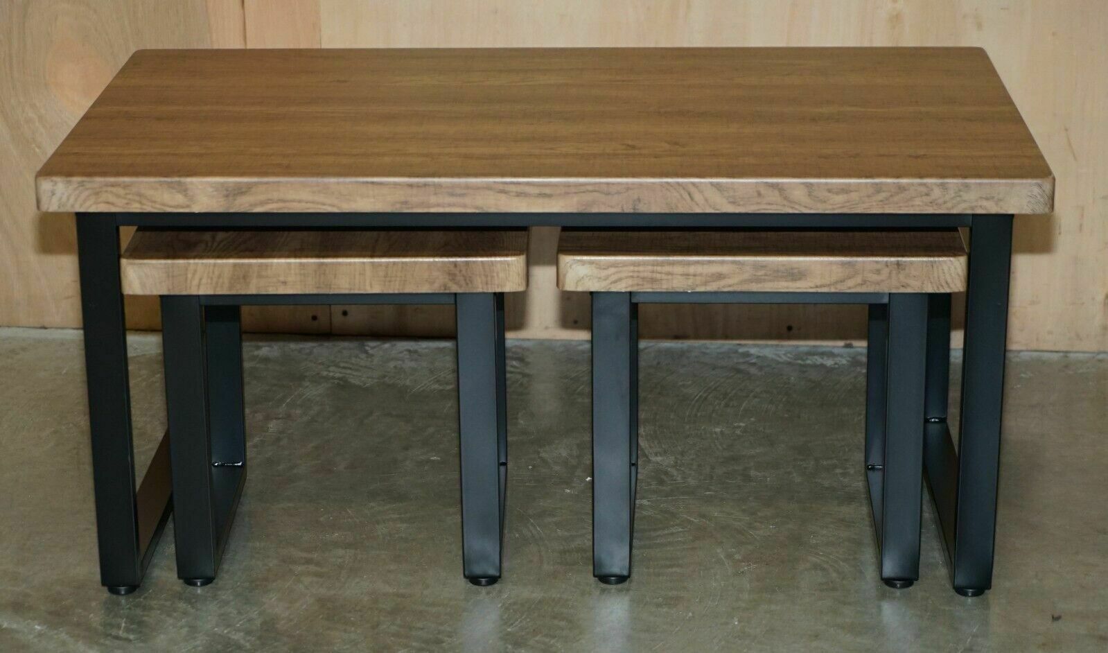 Nice Decorative Contemporary Coffee & Side Tables Nest Part Of A Large Suite photo for sale