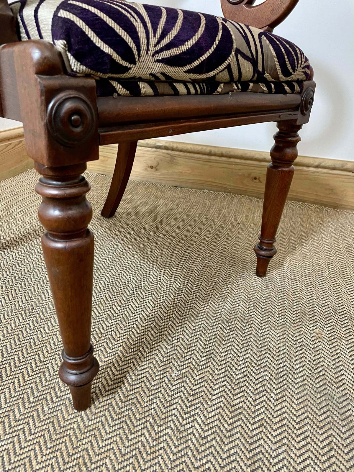 Victorian Antique Scroll Arm Chair: A Blend Of Comfort And Timeless Elegance photo furniture