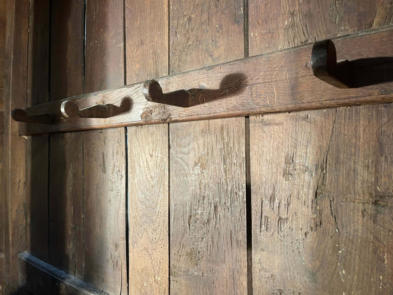 Fabulous Early Antique Welsh House Keepers Livery/Kitchen Cupboard Circa 1720 photo Furniture