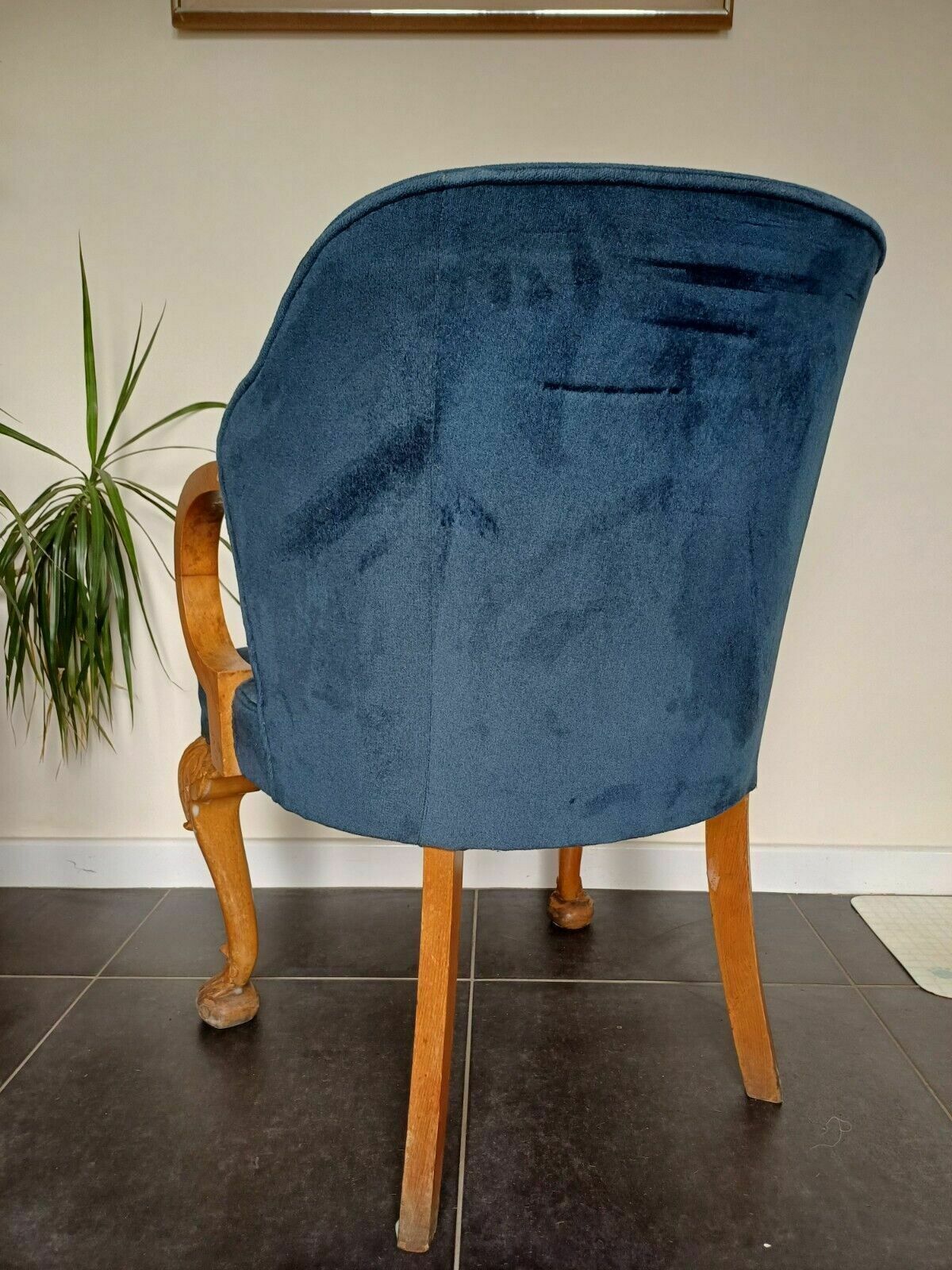 Pair Of French Deco Circa 30s Armchairs Listing Per Chair photo vintage