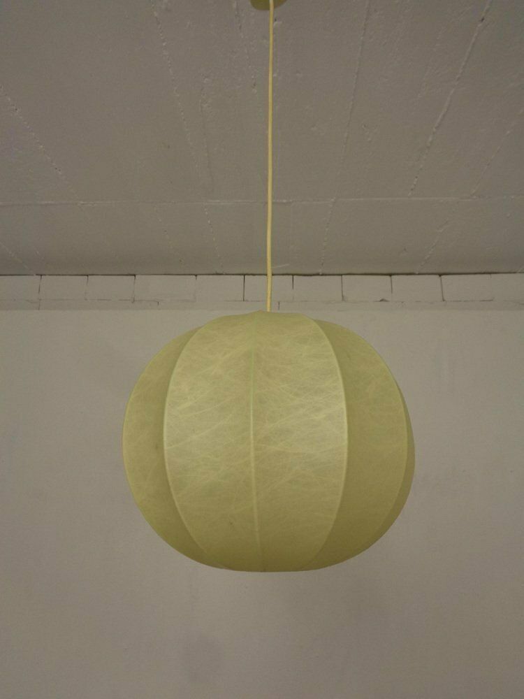 photo for sale Cocoon Pendant Lamp From Friedel Wauer For Goldkant, Germany, 1960s