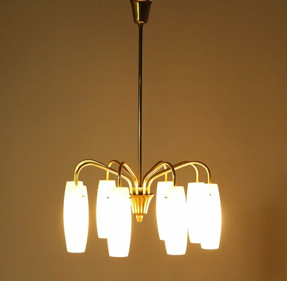 Brass Pendant Light, Austria, 1960s photo Lighting