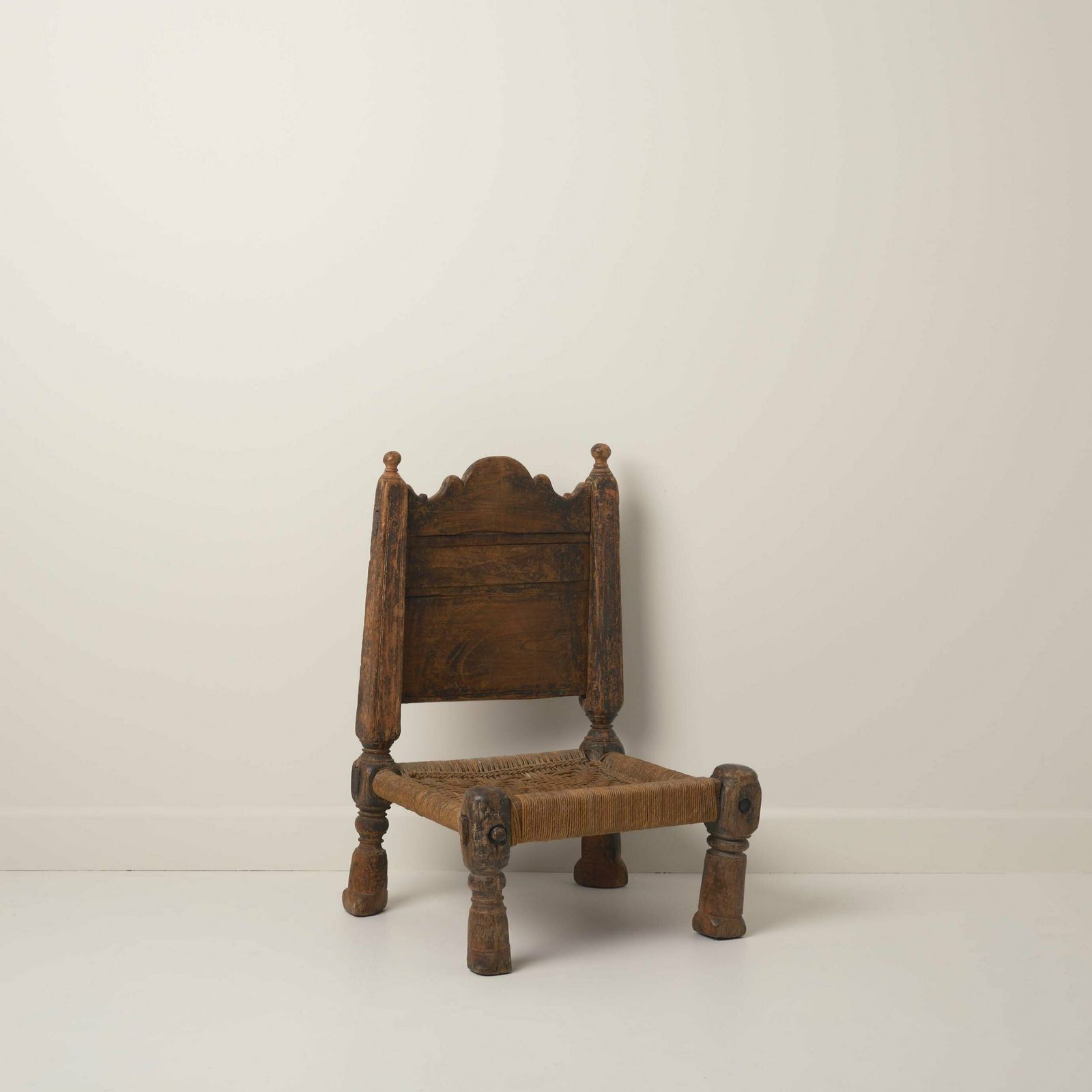 Afghan Chair 1, 1800s, Antique