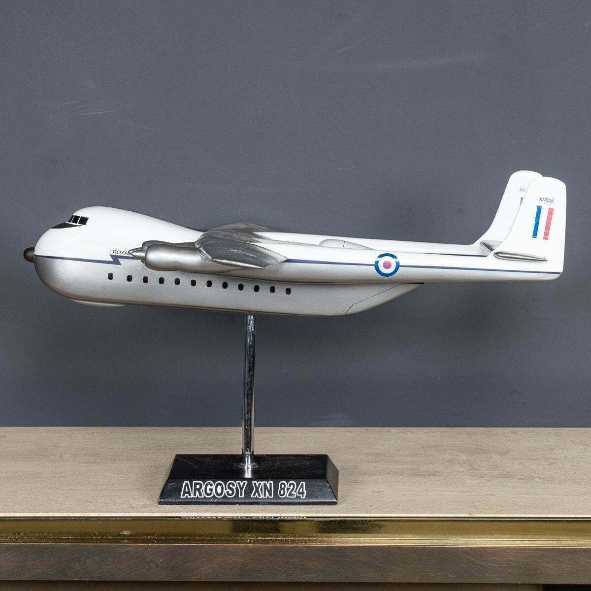 Cast Model Of The Armstrong Whitworth Argosy Xn 824 Transport Plane C.1960 photo Home Decor