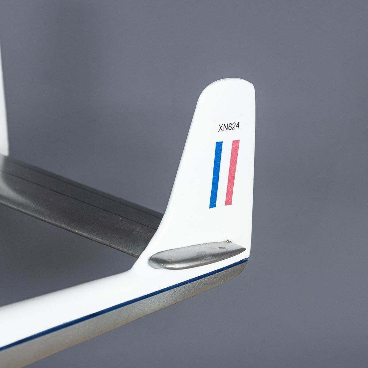 photo vintage Cast Model Of The Armstrong Whitworth Argosy Xn 824 Transport Plane C.1960