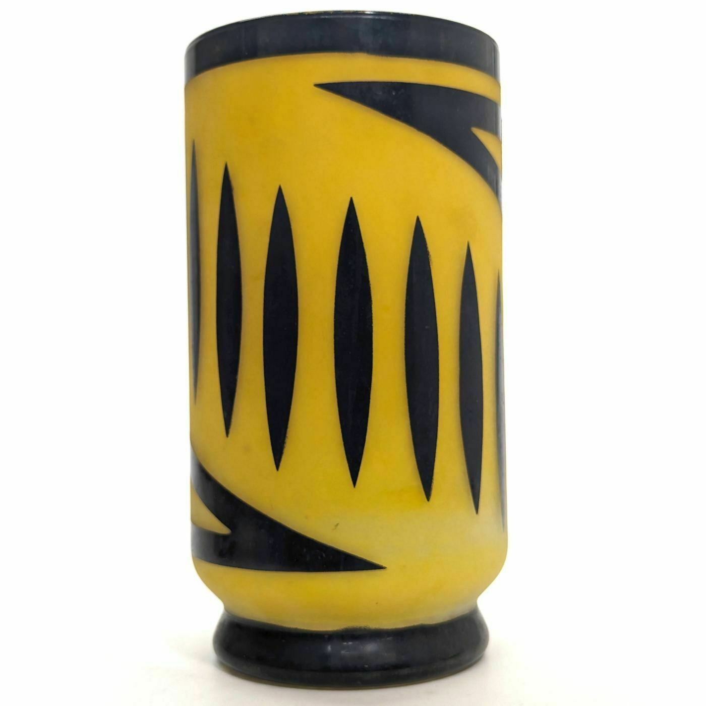 Old Art Deco Vase 1930 Degraded With Acid photo Home Decor
