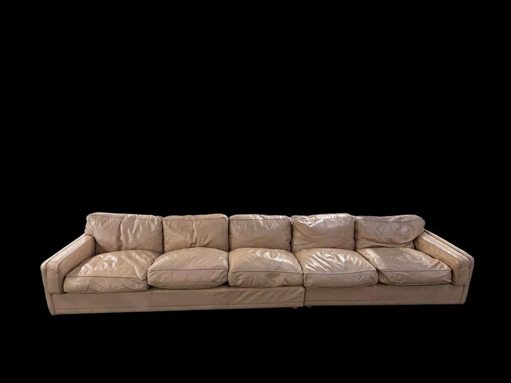 Leather Sofas By Pierluigi Cerri For Poltrona Frau, 1980s, Set Of 2