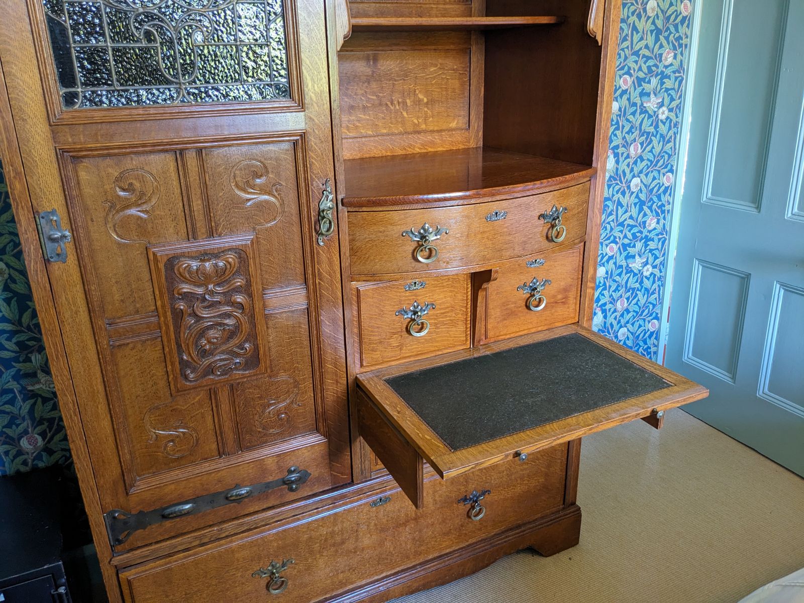 photo furniture Arts And Crafts Wardrobe By Shapland And Petter