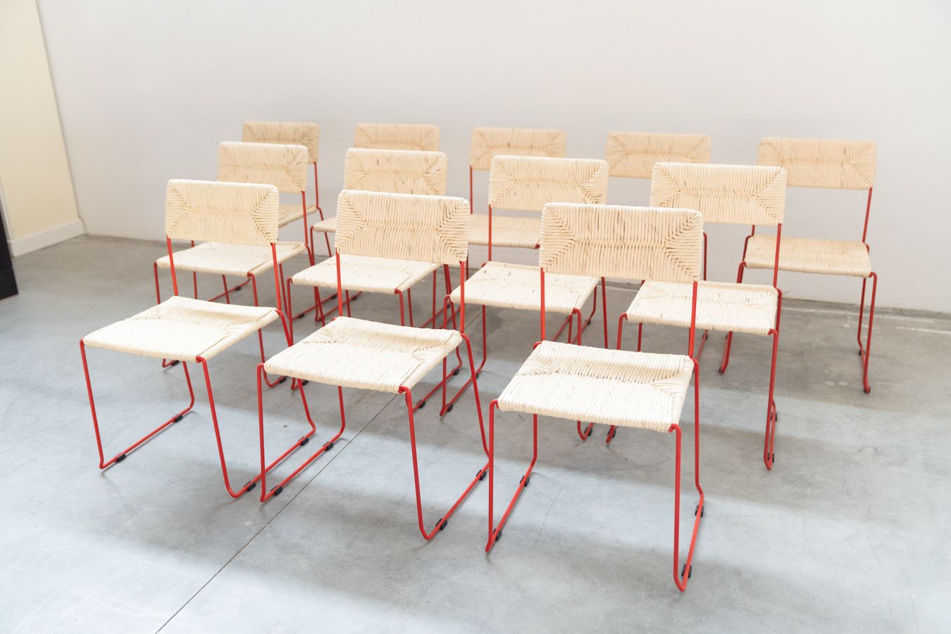 Pirela Atelier Style Chairs, Also For Sale Individually, 2000s photo for sale