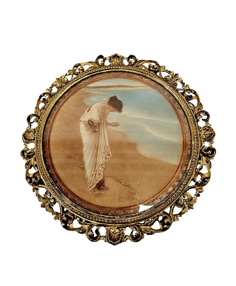 A Gorgeous Pair Of 19th Century Giltwood Framed Prints photo buy