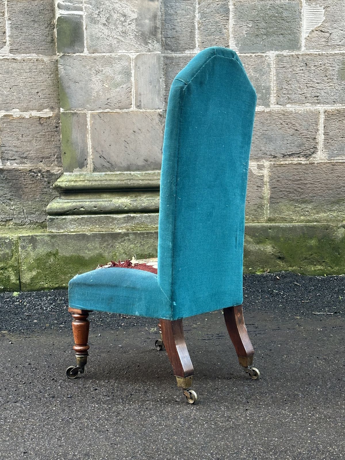 A Scottish George IV Rosewood High Back Chair, In The Manner Of James Mein, C.1830 photo for sale