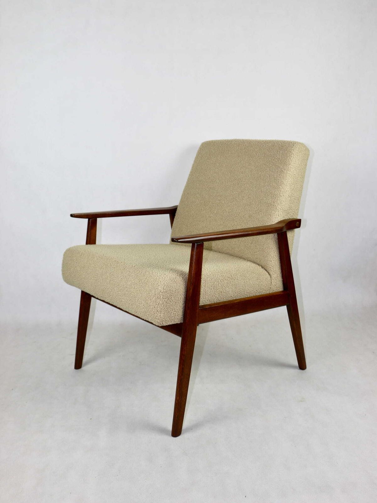 photo for sale śnieżnik Armchair 1970s Beige Boucle Like The Lis Armchair