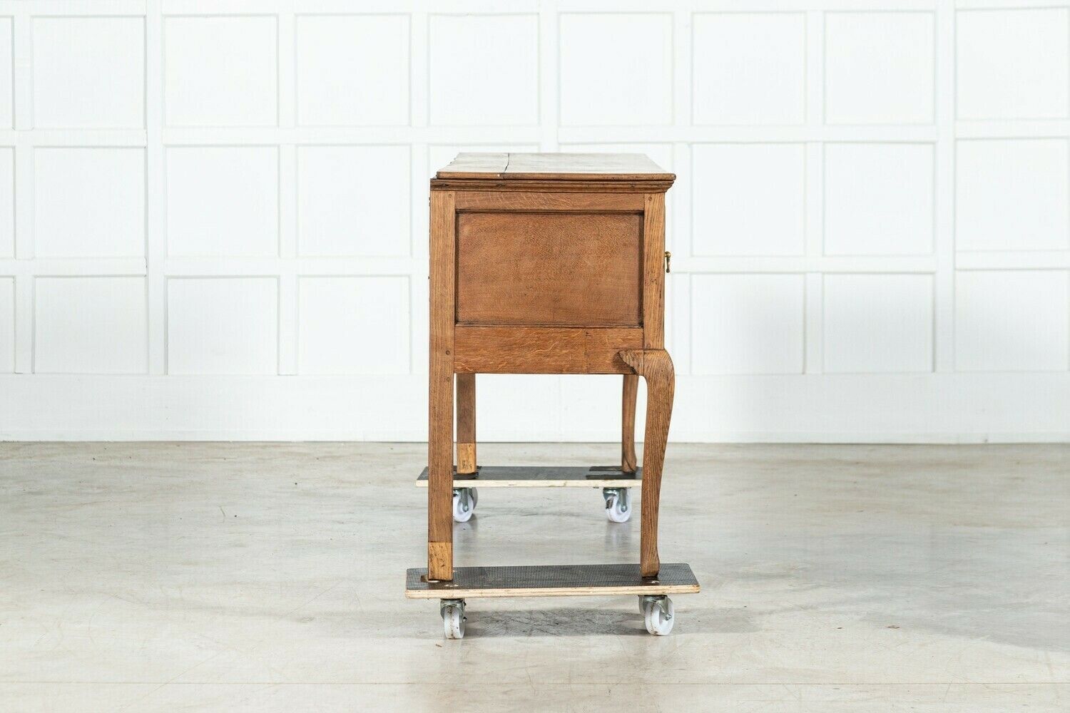 Large 19thc Oak Dresser Base, 1800s photo vintage