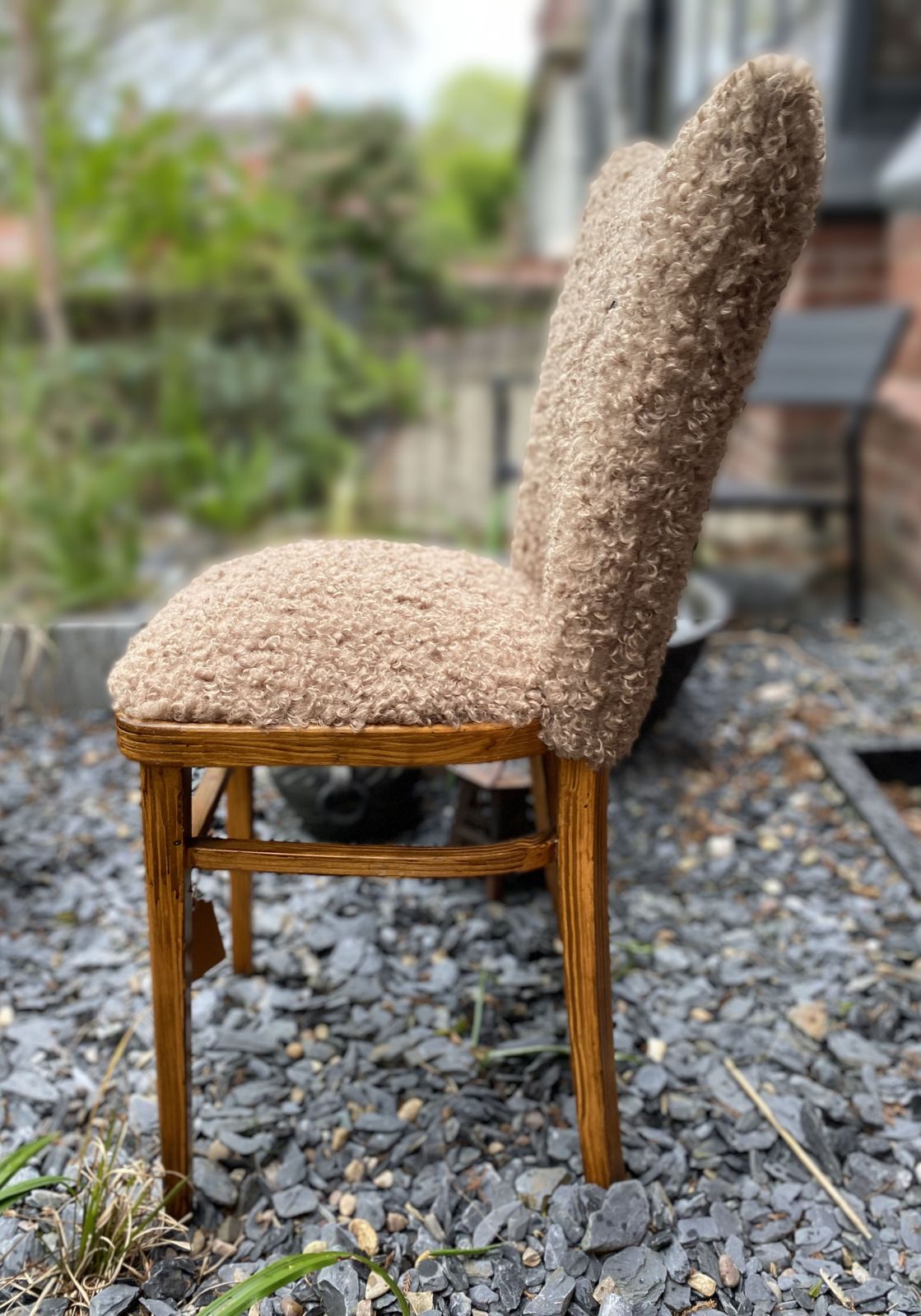 Teddy Fur Occasion Chair, Mid 20th Century photo 50.0