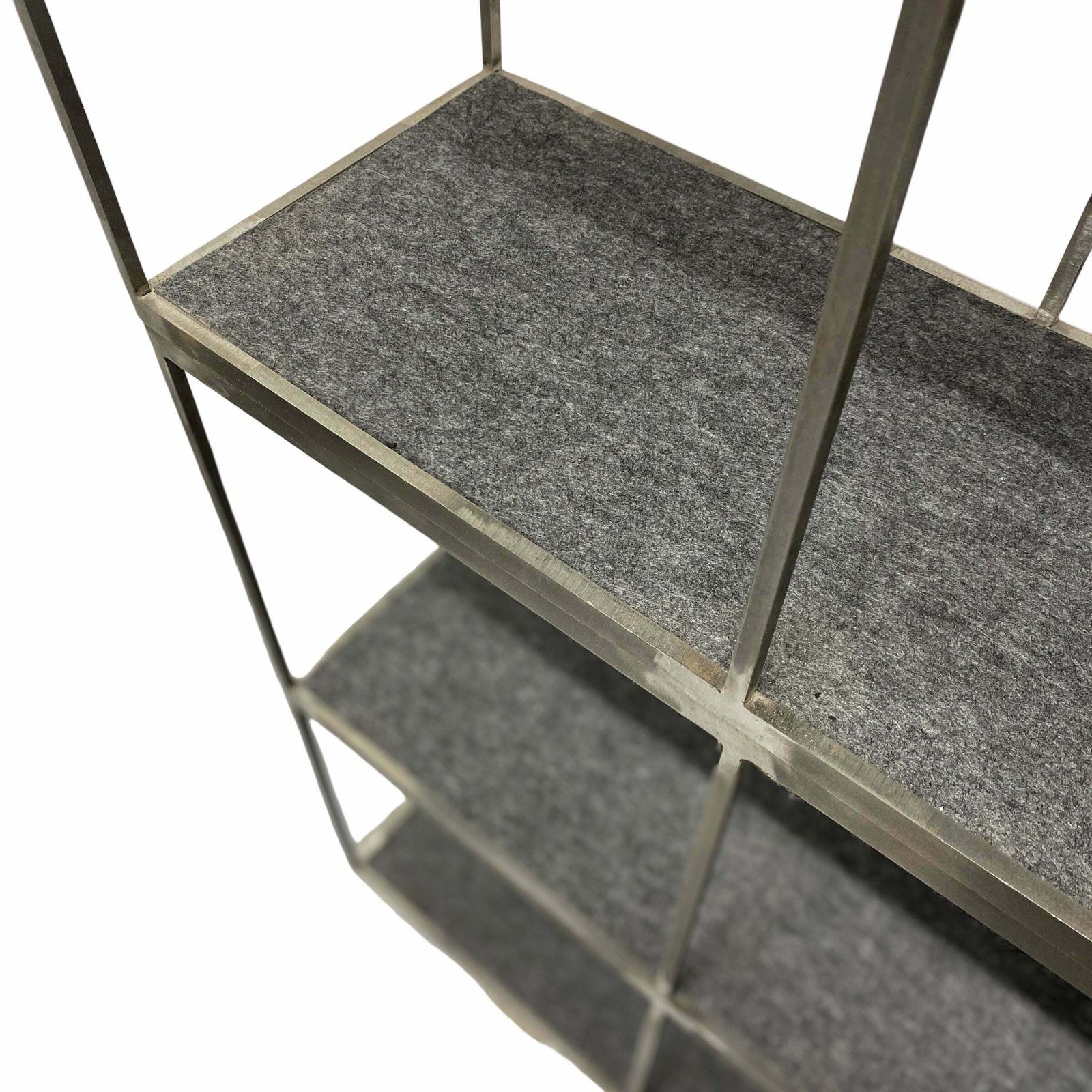 1950.0 Room Dividers Freestanding Units Shelving Brushed Steel photo