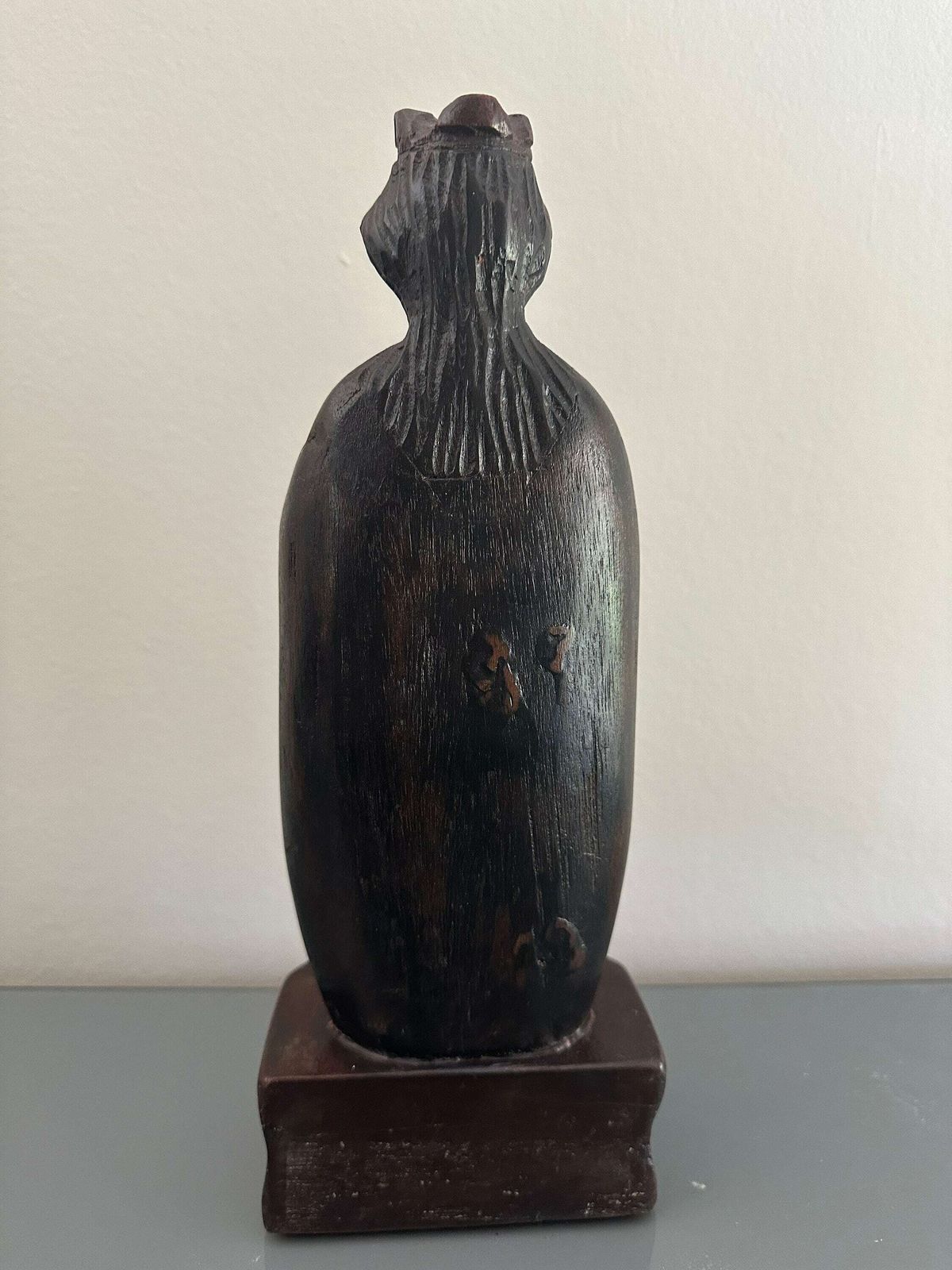 Antique Carved Wood Saint Barbara Wood Statue, French Religious Sculpture Patron Of Armourers, Artillerymen, Military Engineers, Miners photo furniture