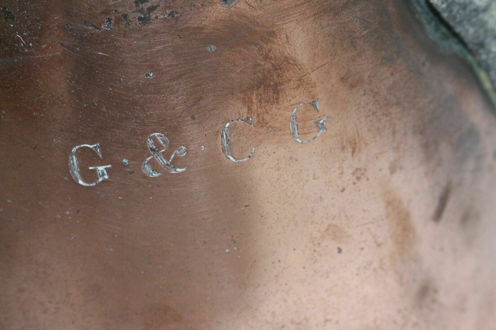 Top Quality Large Professional French Copper Saucepan 'Chomette Favor' G & C G photo furniture