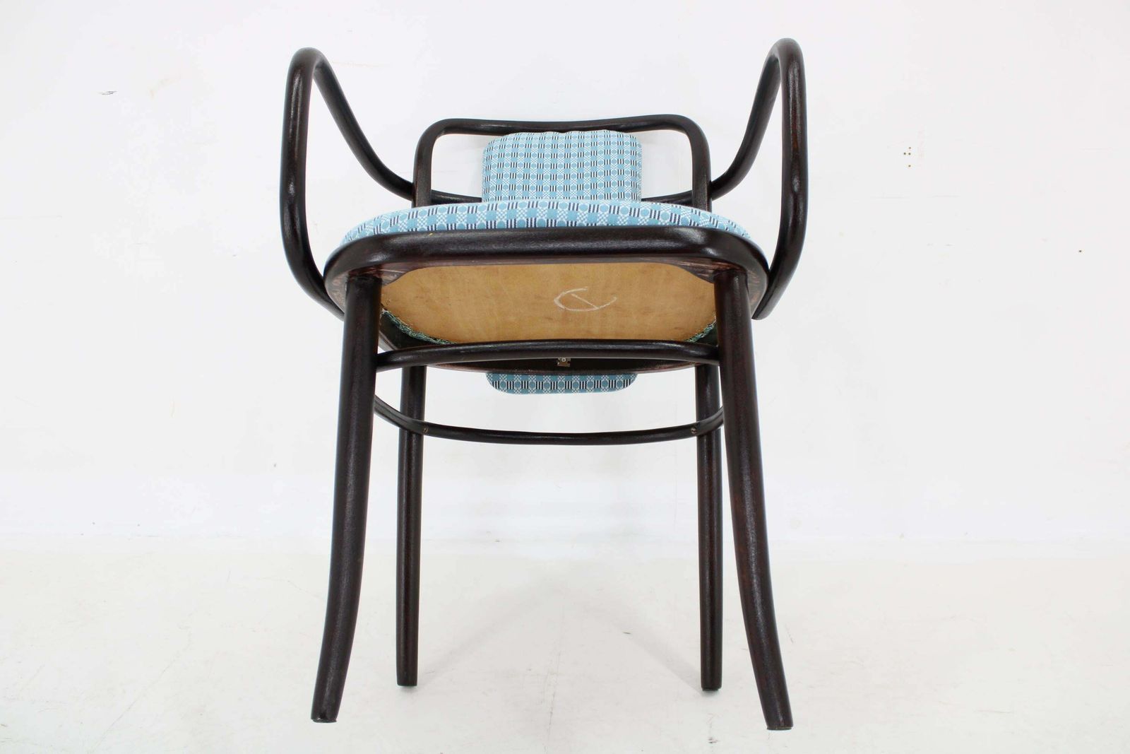Furniture 1970s Beech Bentwood Chair By Ton, Czechoslovakia photo