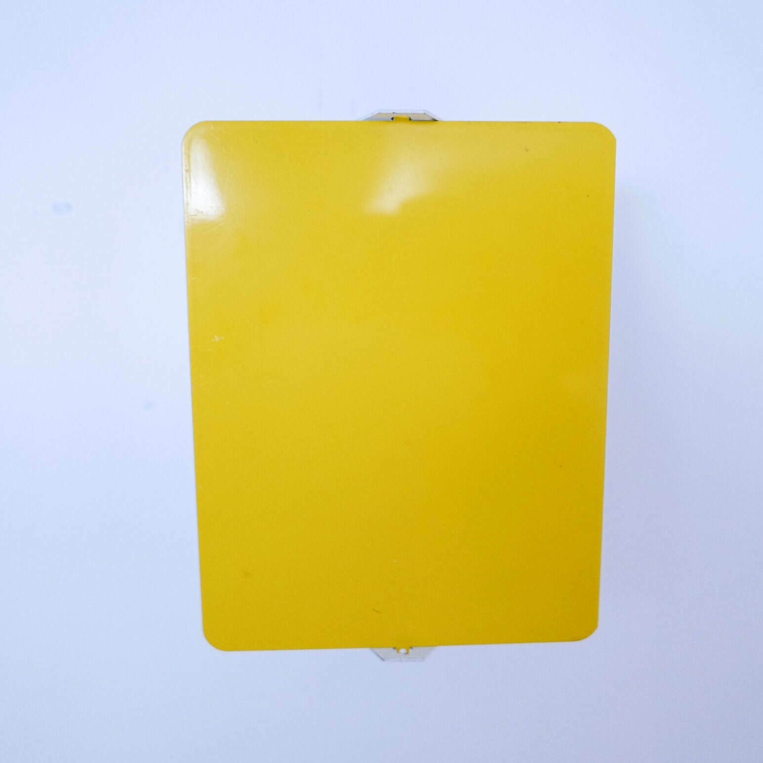 Charlotte Perriand Original Yellow Mid Century Wall Lights (3 Available) photo vintage