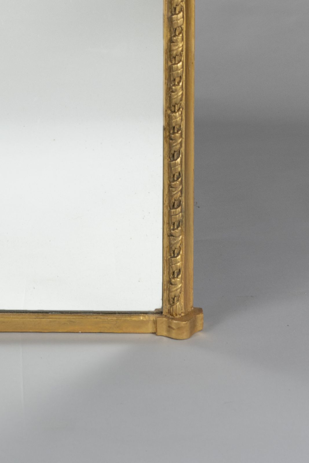 Large 19th Century English Gilt Overmantle Pier Mirror photo 1595.0