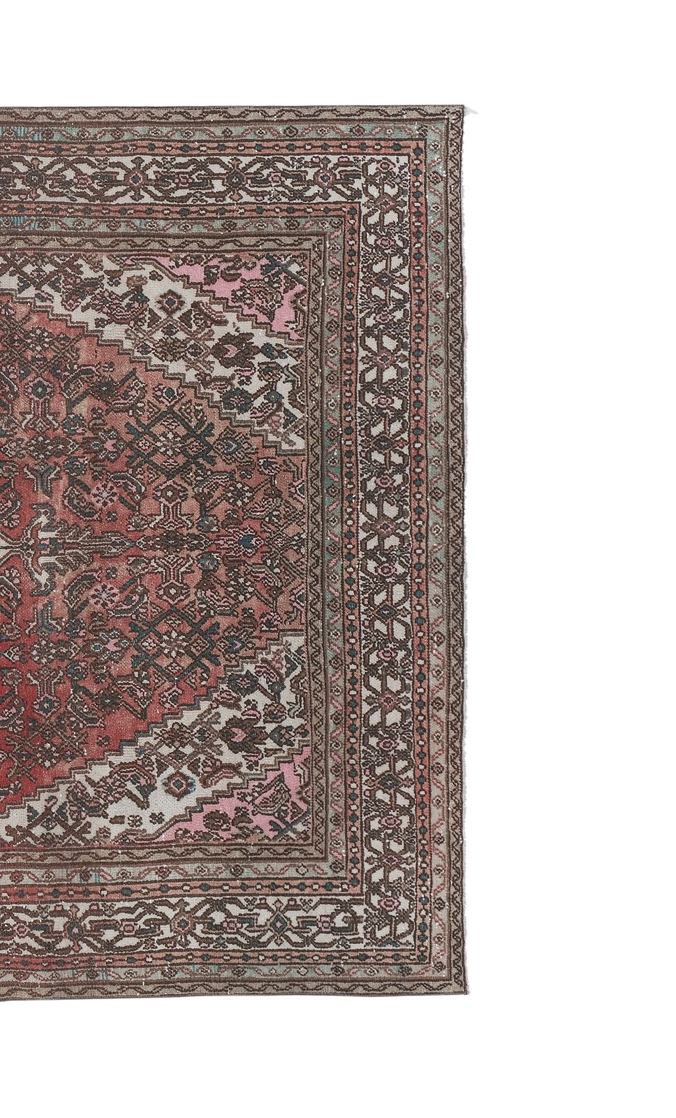 Tribal Anatolian Oushak Rug 6'11" X 10' photo furniture