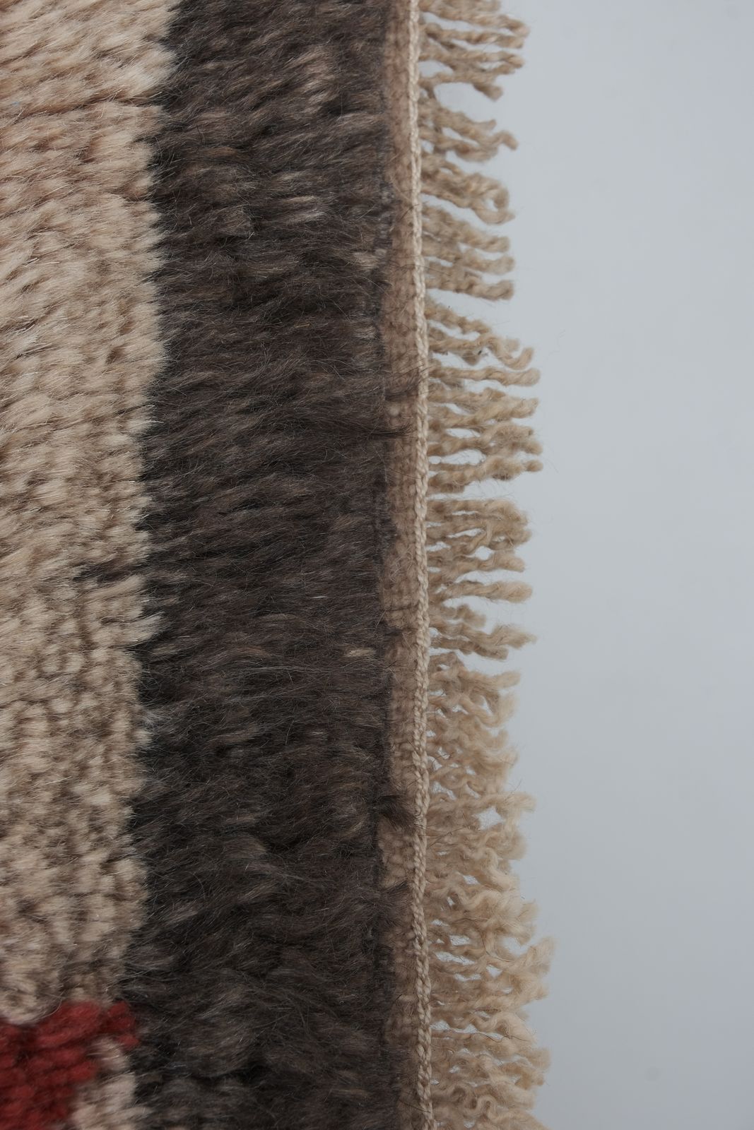 Vintage Turkish Karapinar Tulu Rug 4'2" X 7'1" photo for sale