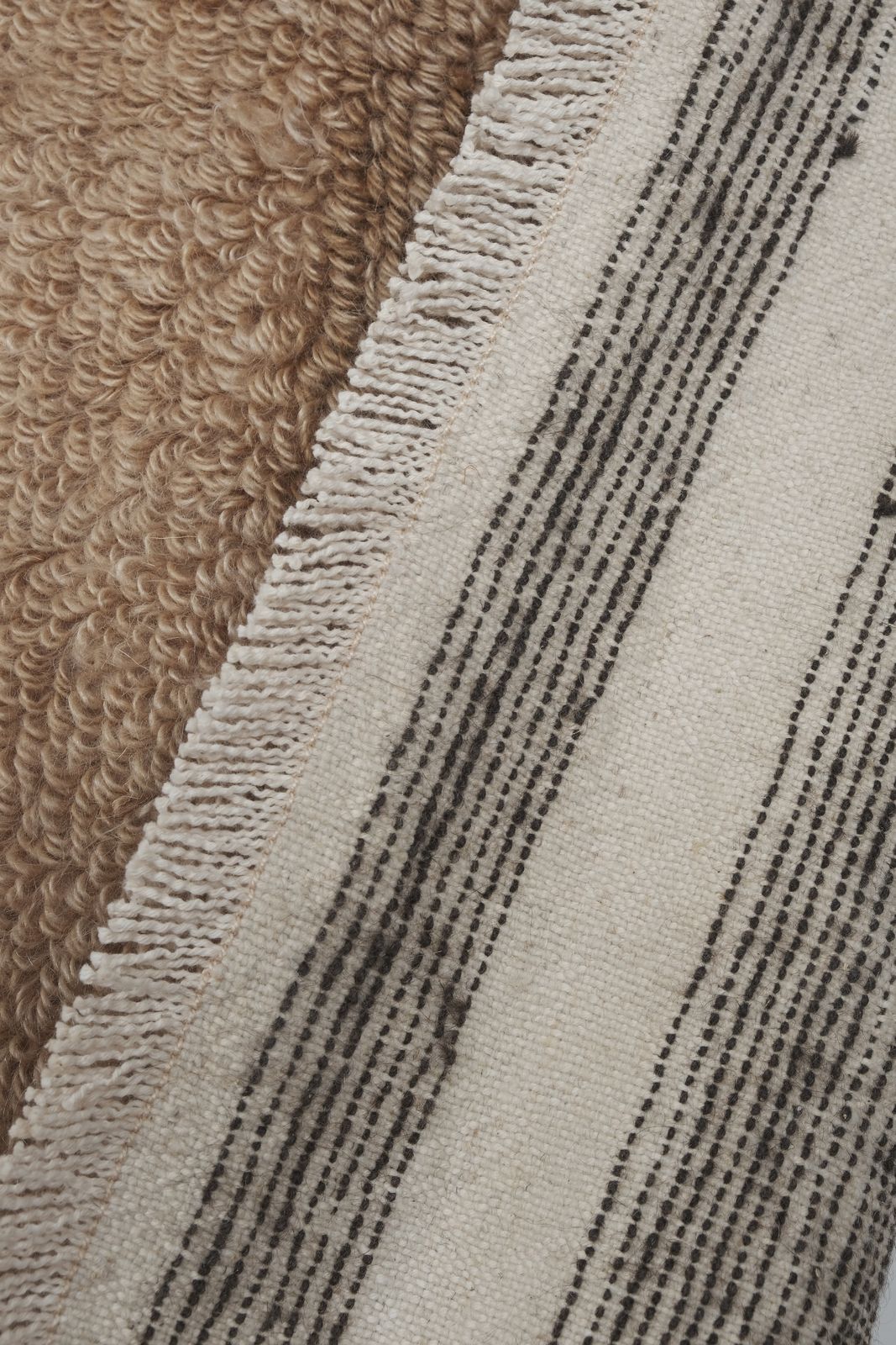 photo furniture Angora Mohair Turkish Tulu Rug 4'4'' X 6'7''