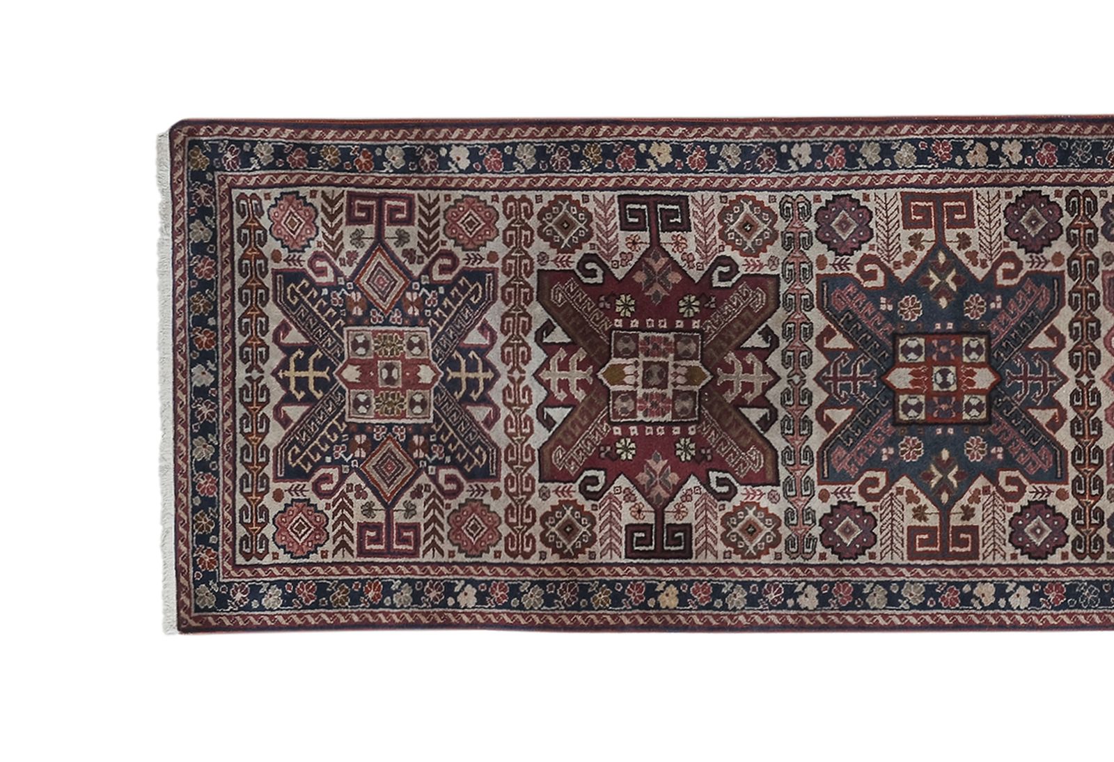 photo furniture 1970s Anatolian Hand Knotted Runner Rug