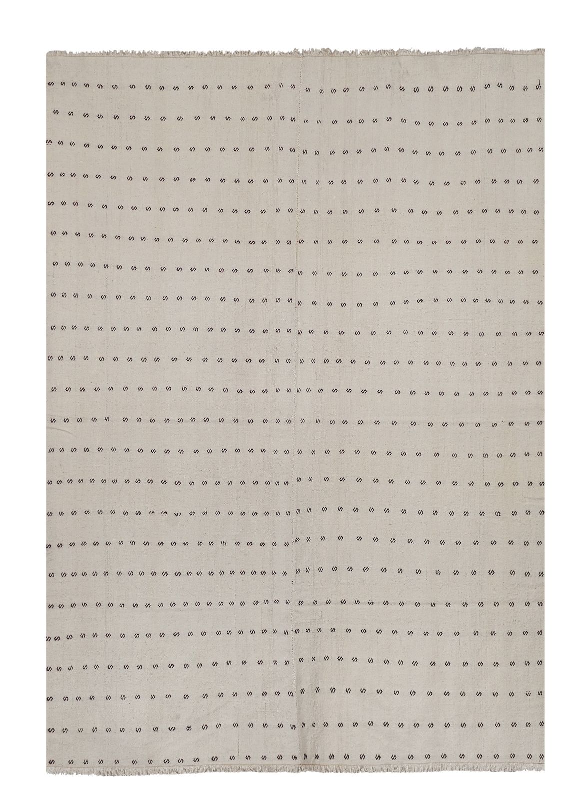 Hand Woven Turkish Kilim Area Rug 5'10'' X 7'12''
