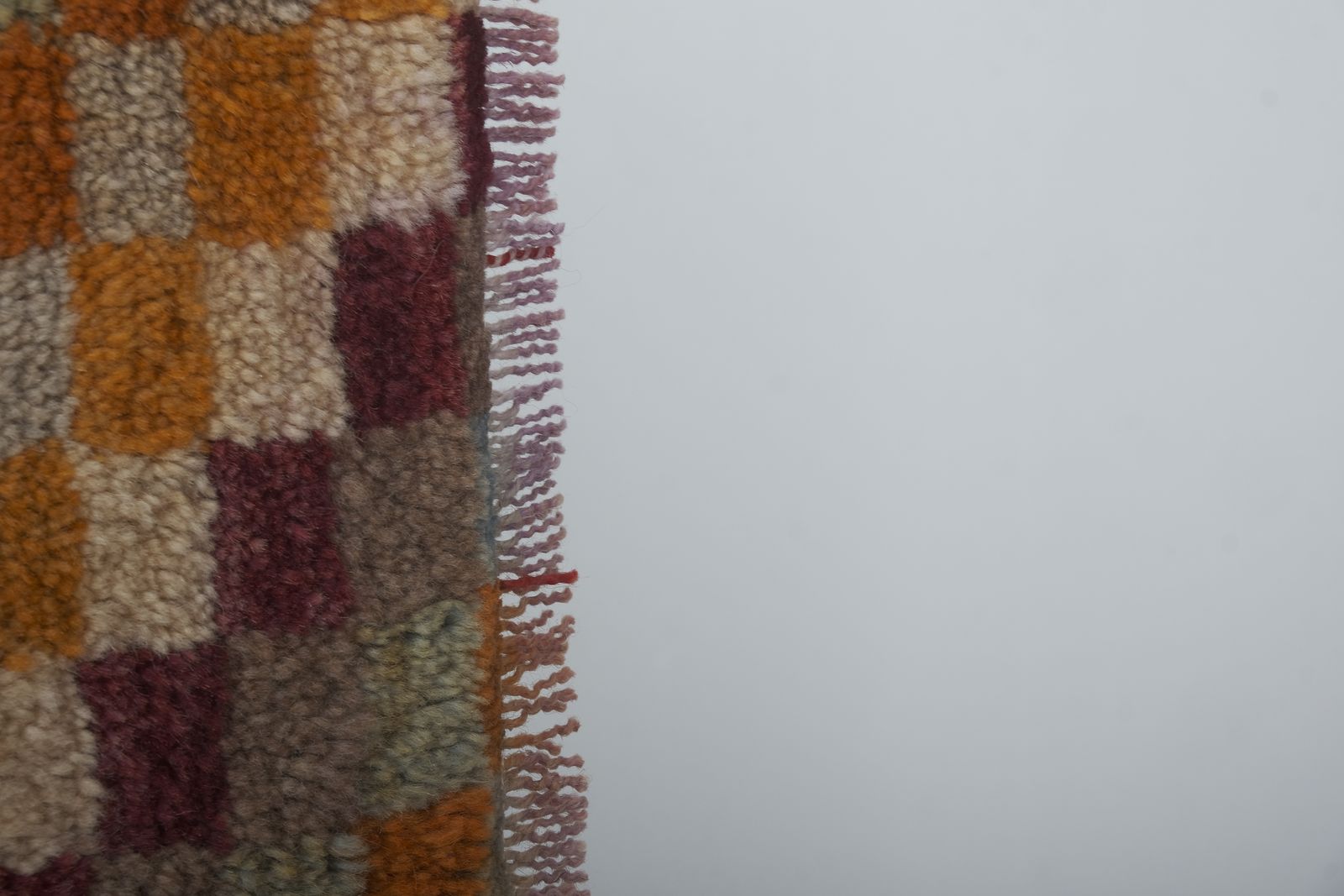 photo furniture Turkish Mohair And Wool Tulu Shag Rug 2'6" X 5'1"