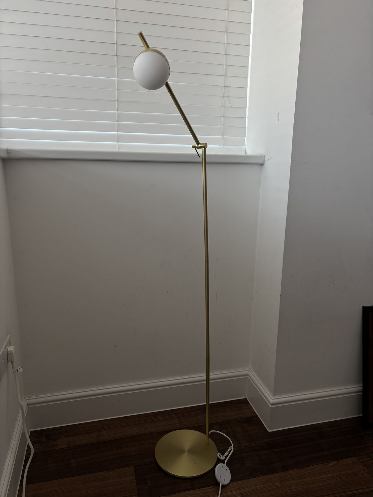 Contina Floor Lamp Nordlux Brass Incl Bulb
