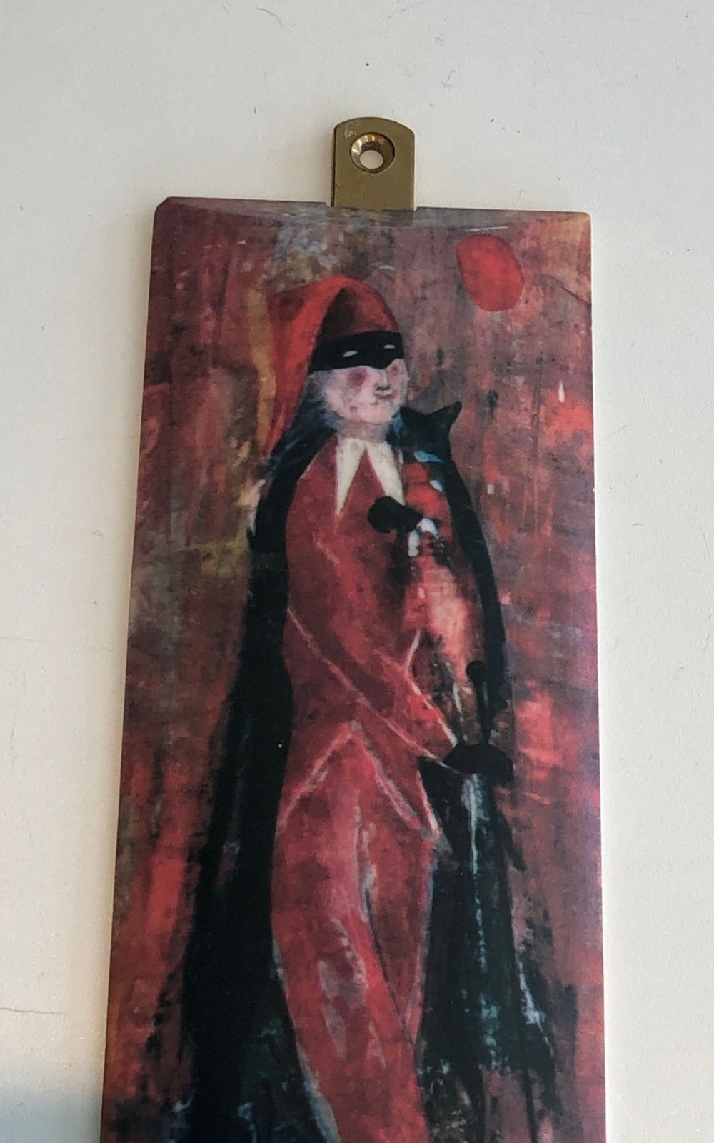 Pair Of Coat Hooks Representative Characters From Comedia Del Arte In The Taste Of Piero Fornasseti photo buy
