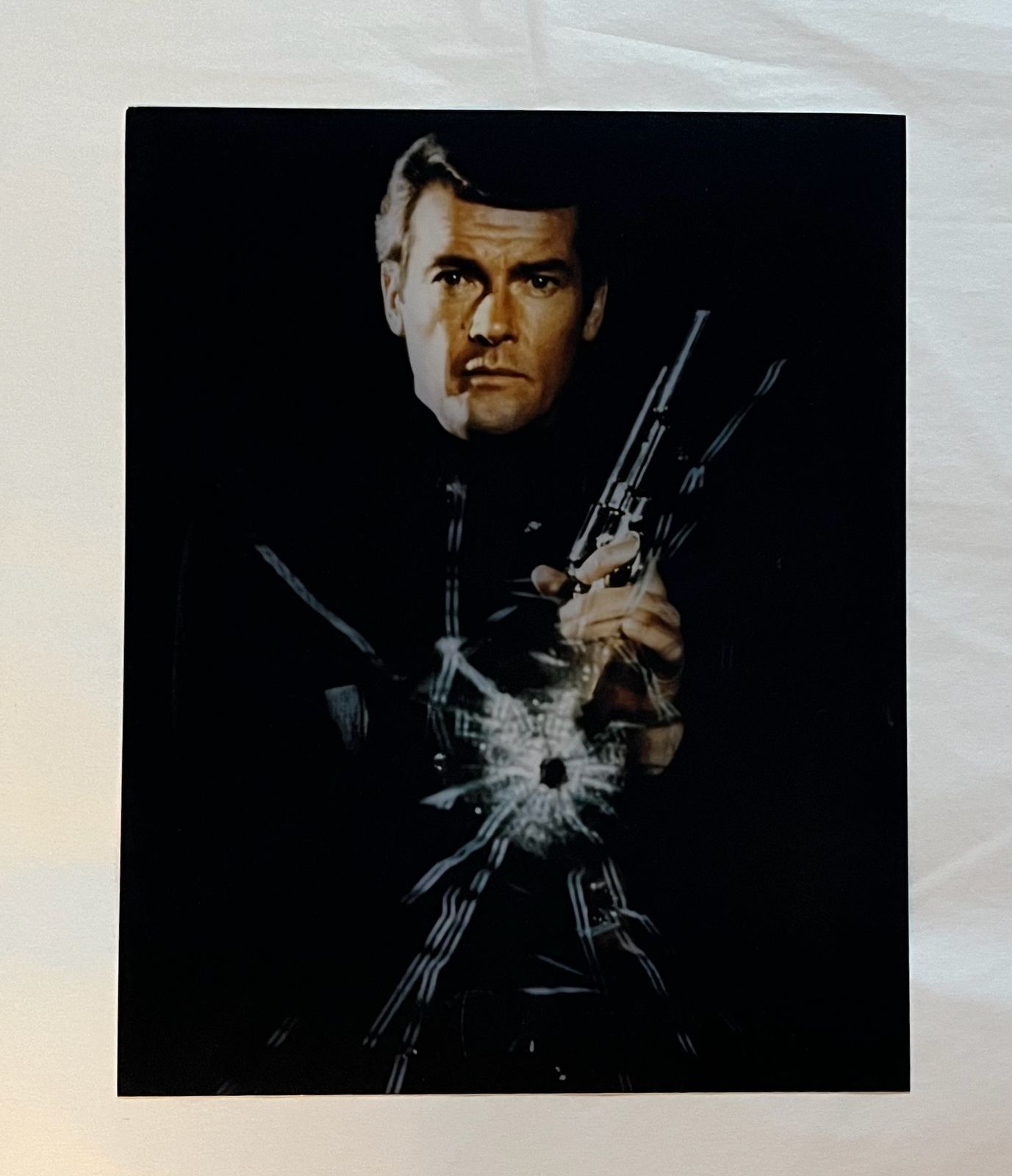 James Bond Live And Let Die   Original 1973 Lobby Card photo furniture
