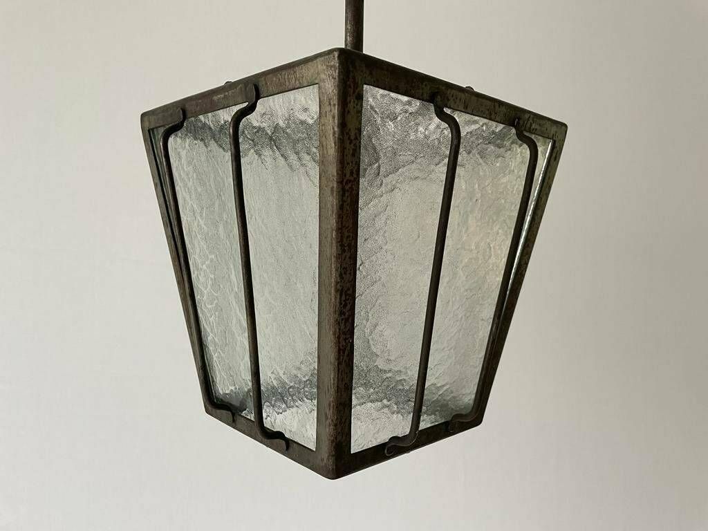 photo furniture Industrial Type Frosted Glass Milano Apartment Pair Of Ceiling Lamps, 1950s, Italy