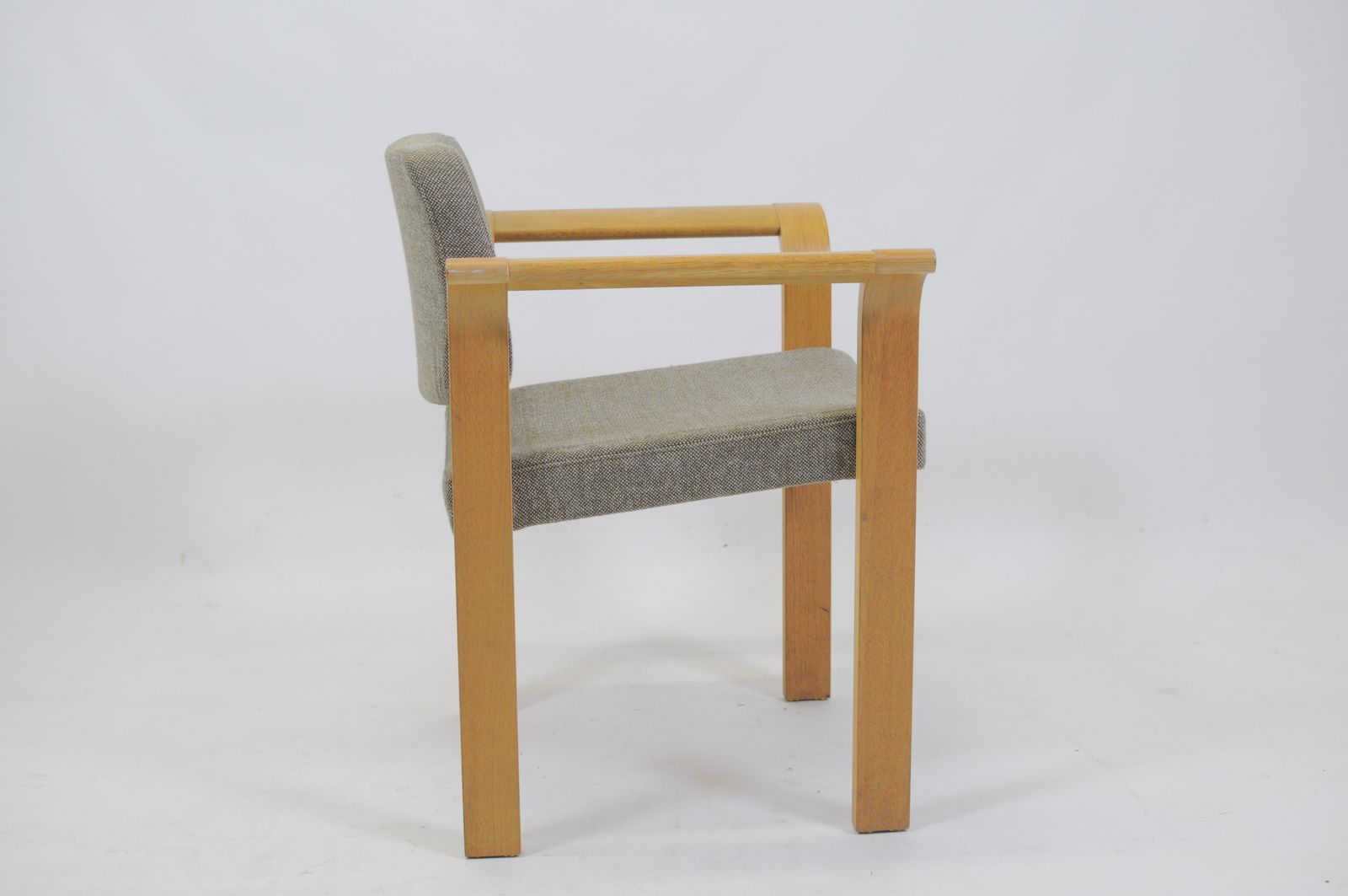 1970s Rud Thygesen And Johnny Sorensen Set Of Eight Conference Armchairs Reupholstered With Fabric Of Choice photo buy