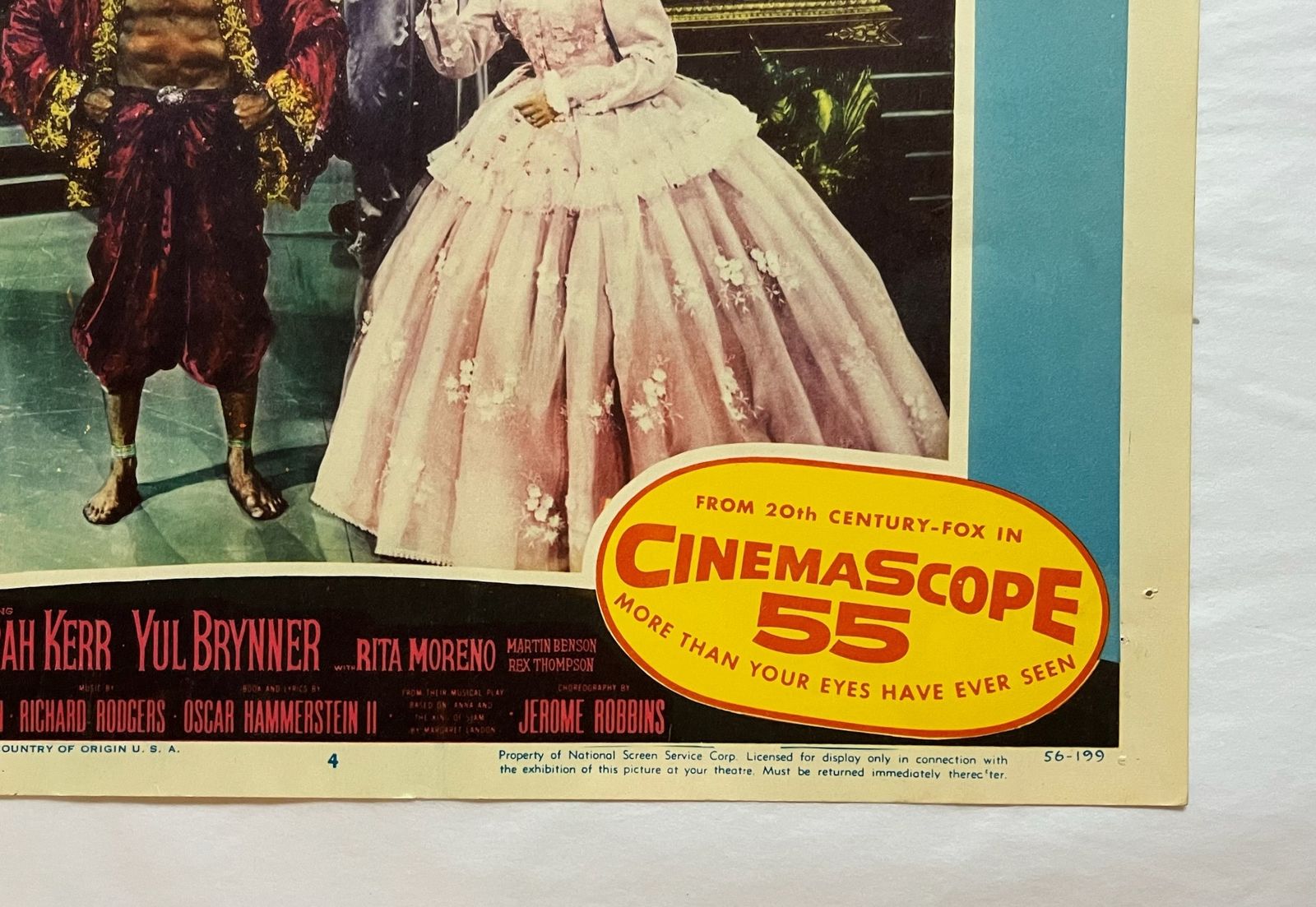 The King And I   Original 1974 Lobby Card #4 photo for sale