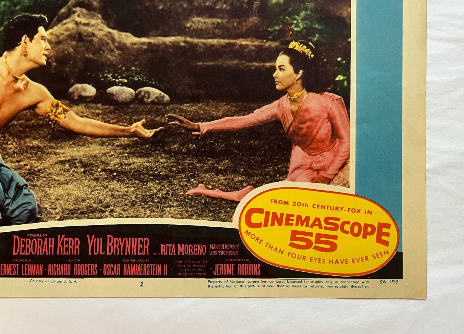 The King And I   Original 1974 Lobby Card #2 photo for sale