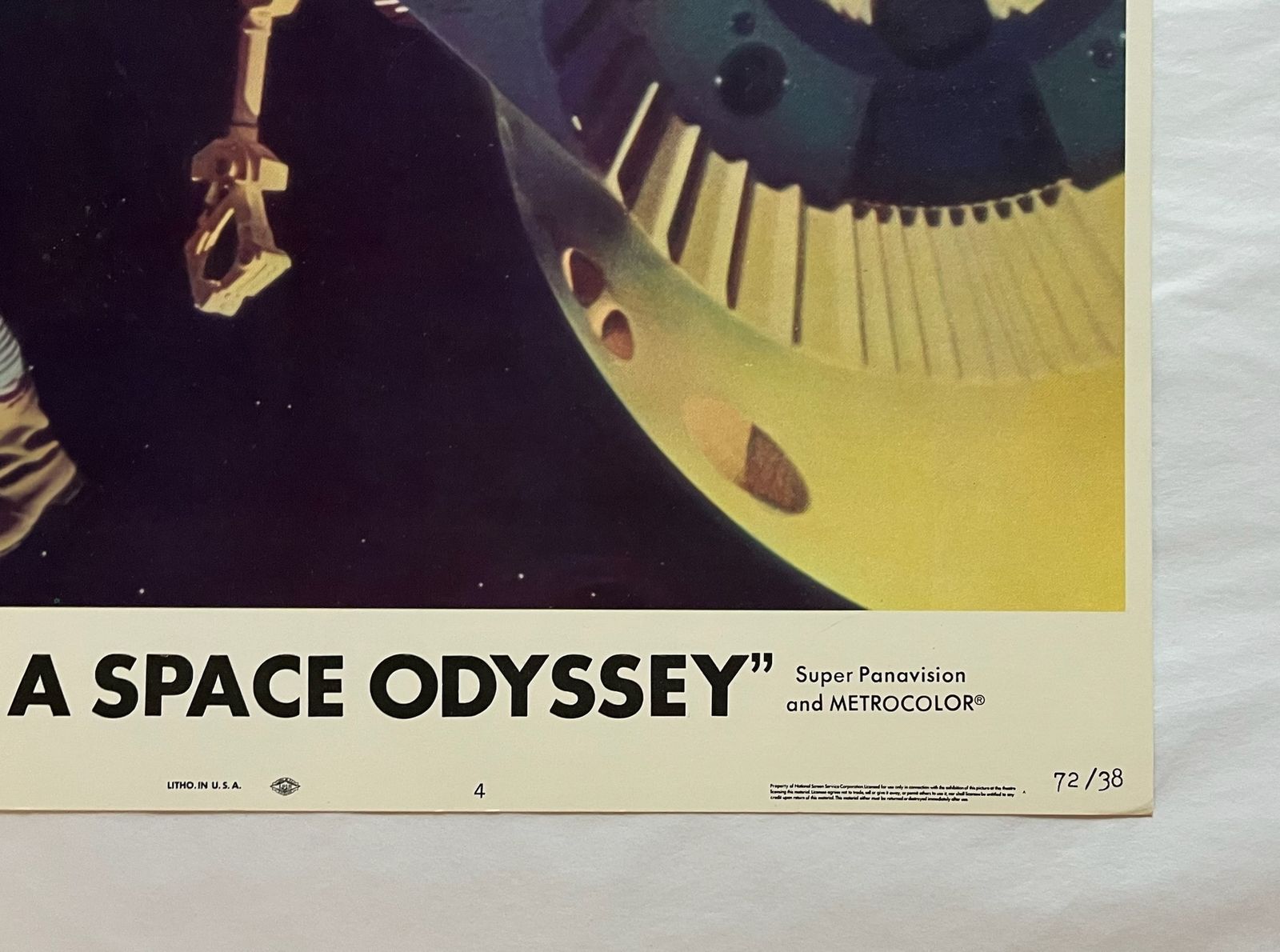 2001: A Space Odyssey   Original 1968 Lobby Card #4 photo for sale