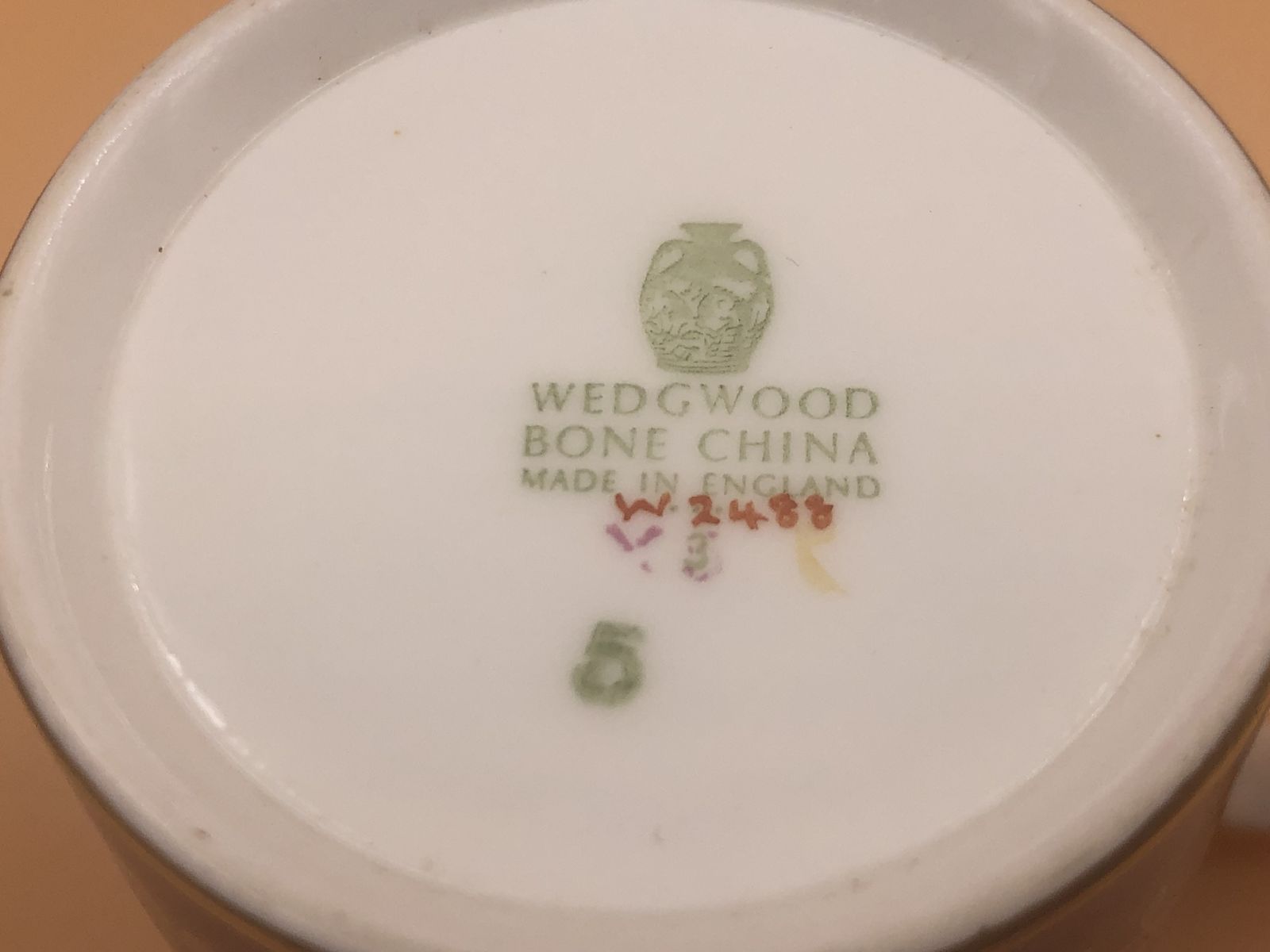 3 Piece Wedgwood China Ruby Tonquin Demitasse, Saucer & Side Plate Trio. W2488. photo buy