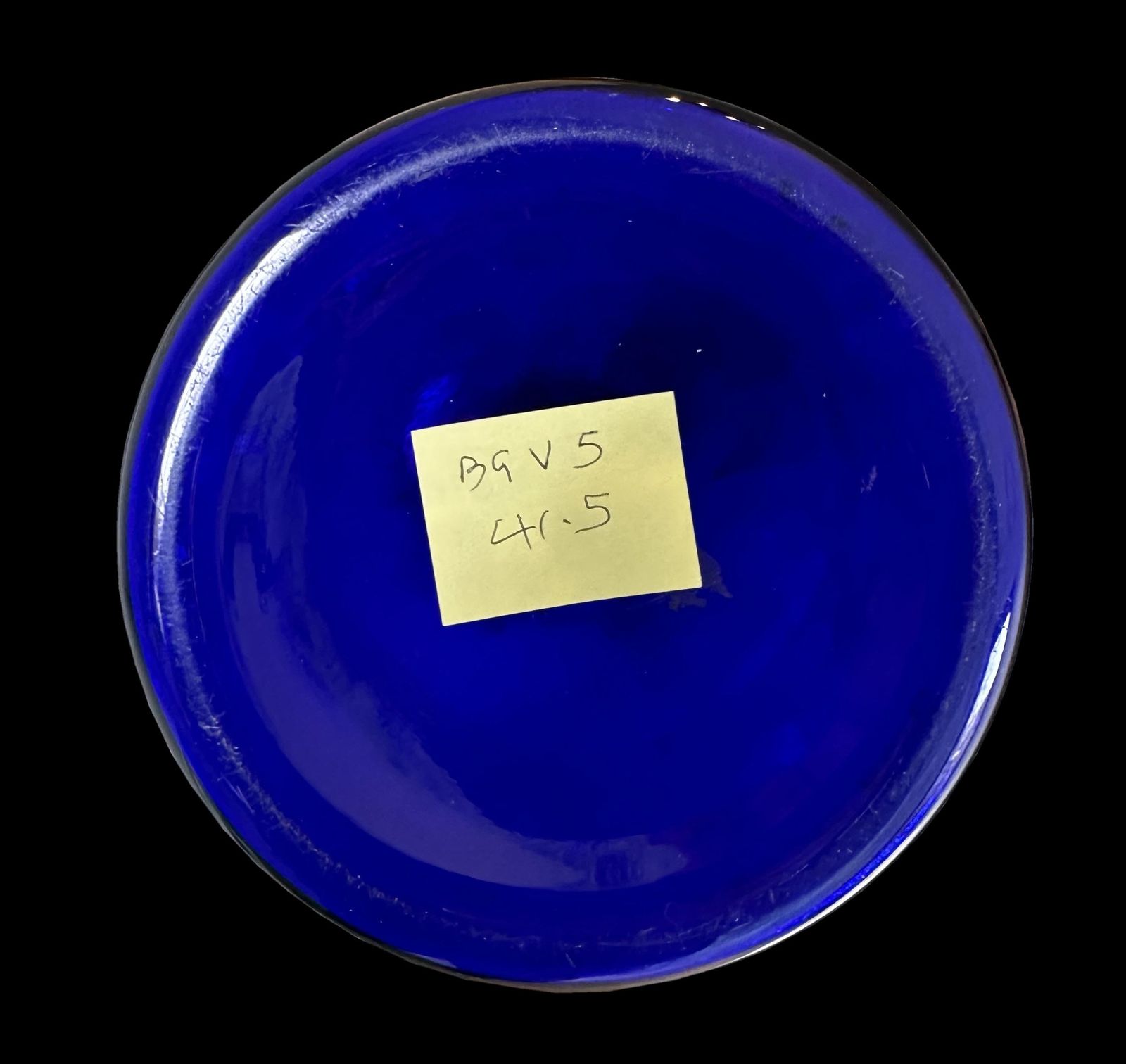Danish Modern Blue Gulvase By Otto Brauer For Holmegaard photo Home Decor