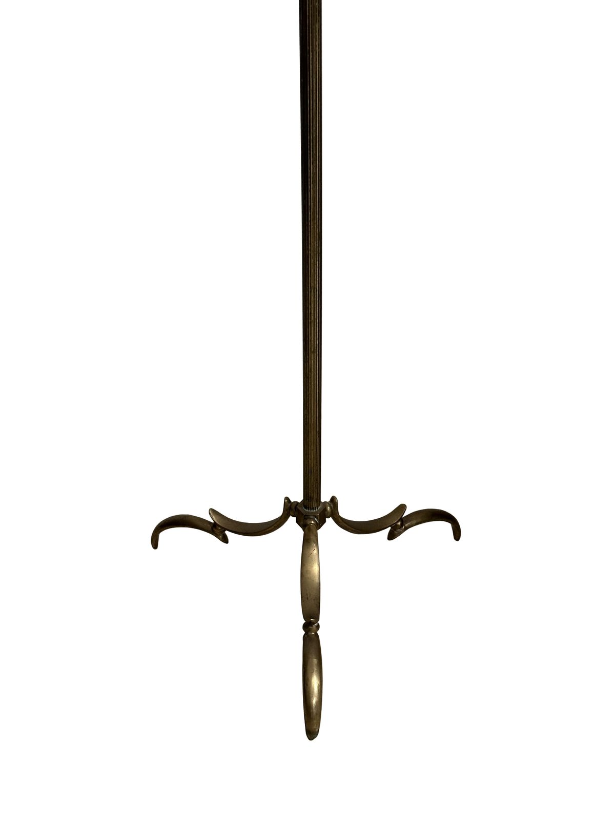 Antique Italian European Brass Mahogany Clothes Valet Shop Display Stand Rack Dressboy photo furniture
