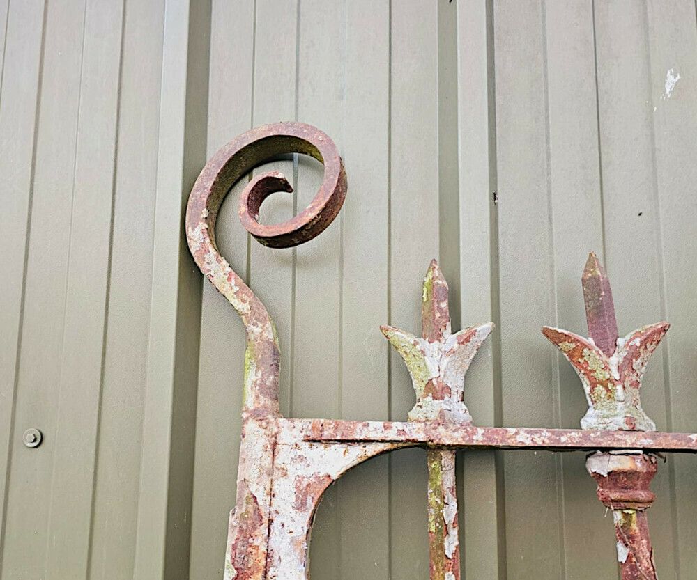A Very Rare Set Of Large 19th Century Estate Entrance Gates photo for sale