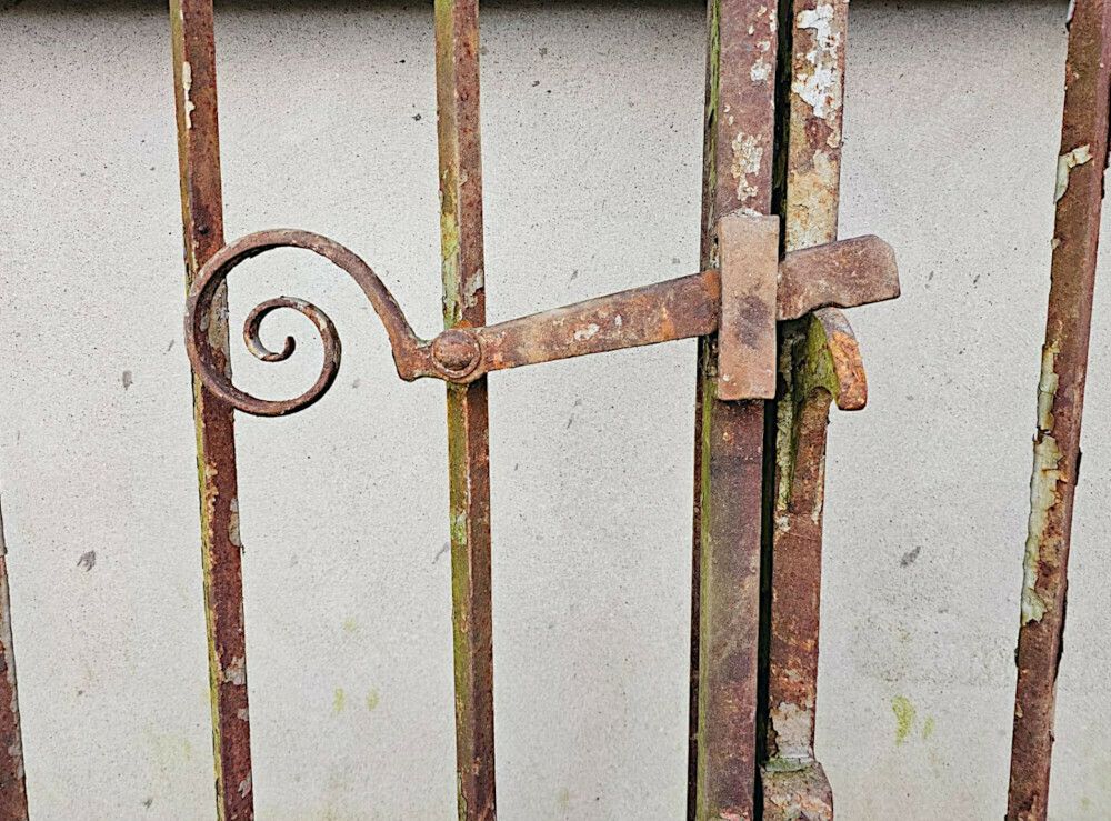 A Very Rare Set Of Large 19th Century Estate Entrance Gates photo 18812.9154