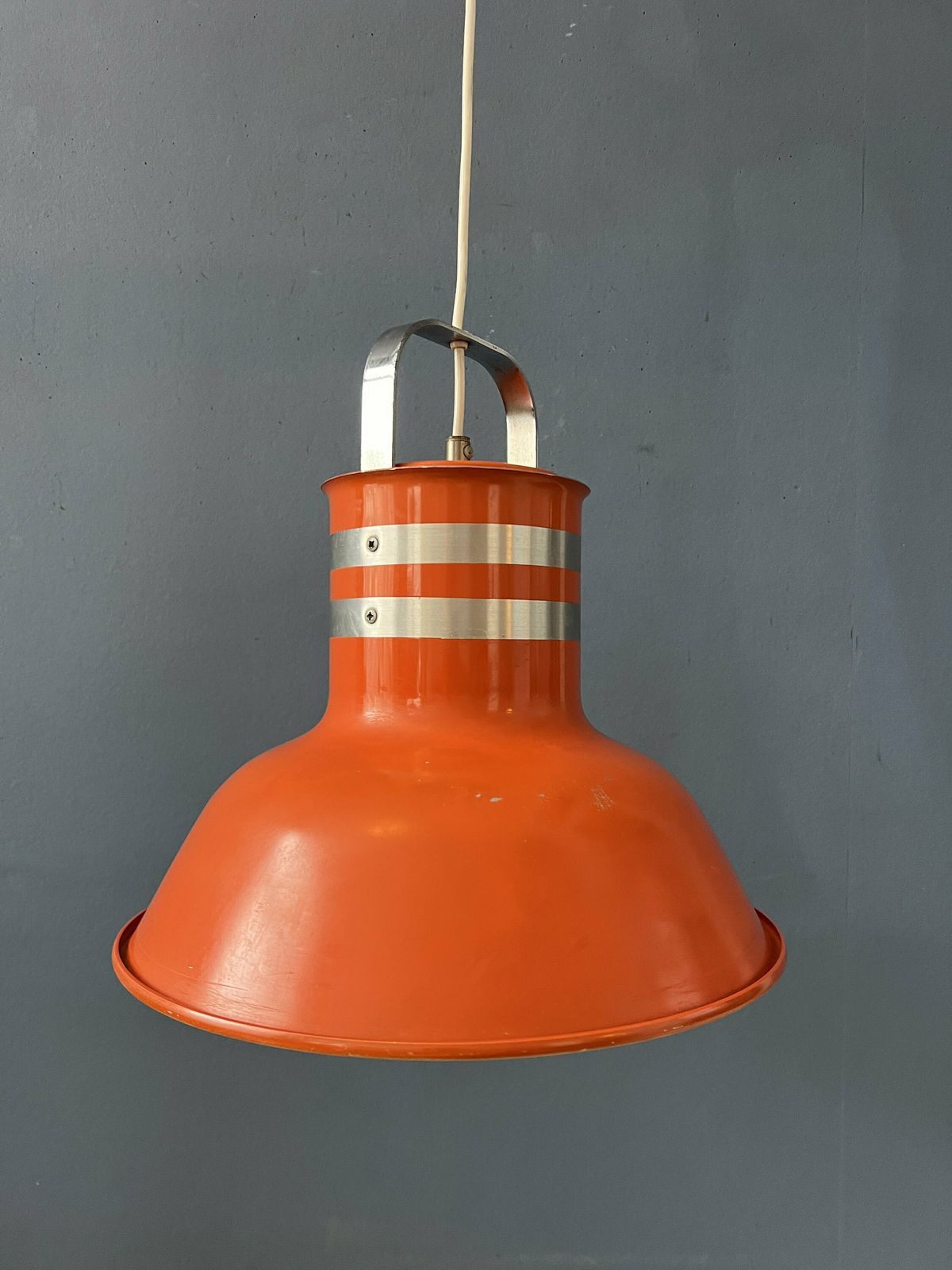 Oranje/Rode Metalen Space Age Hanglamp photo buy
