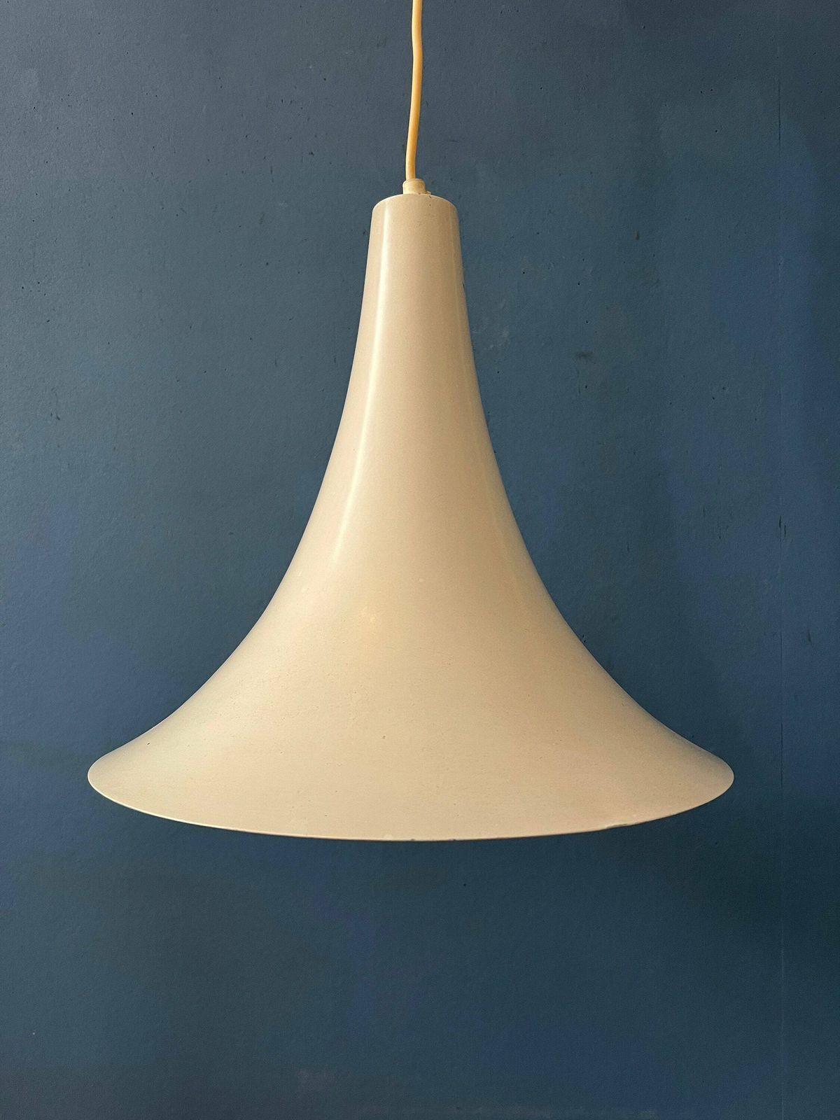 Kleine Vintage Beige Heksenhoed Hanglamp photo buy