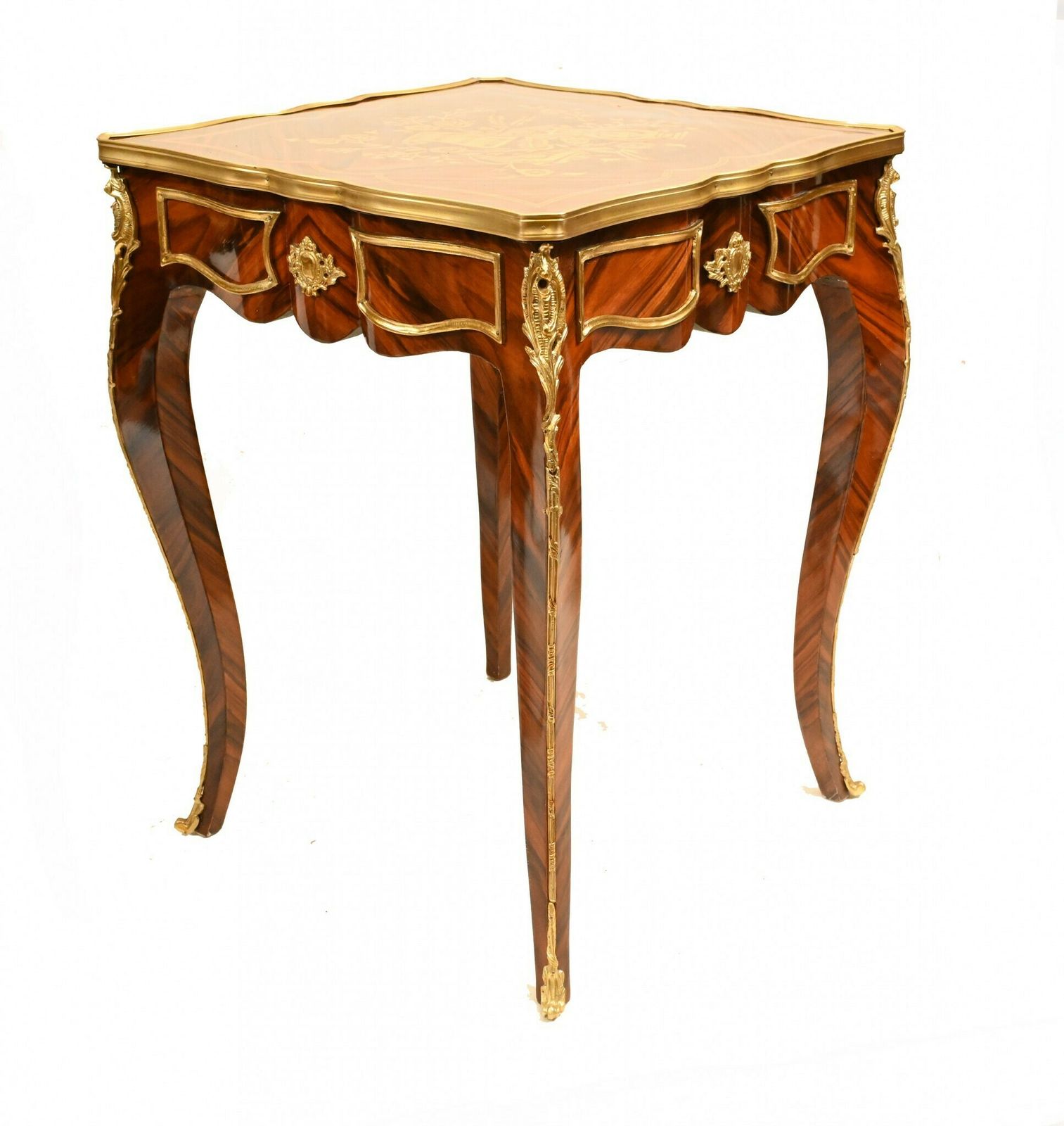 Single French Empire Side Table Inlay Stand Kingwood Furniture photo Furniture