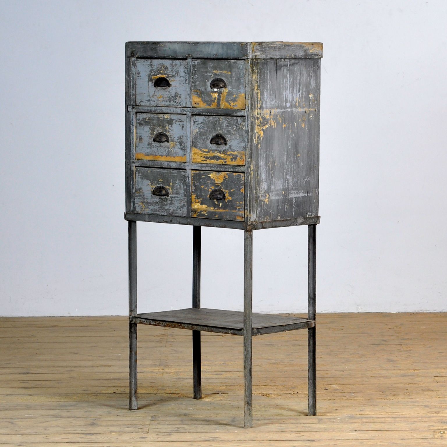 Industrial Chest Of Drawers, 1950's photo Furniture