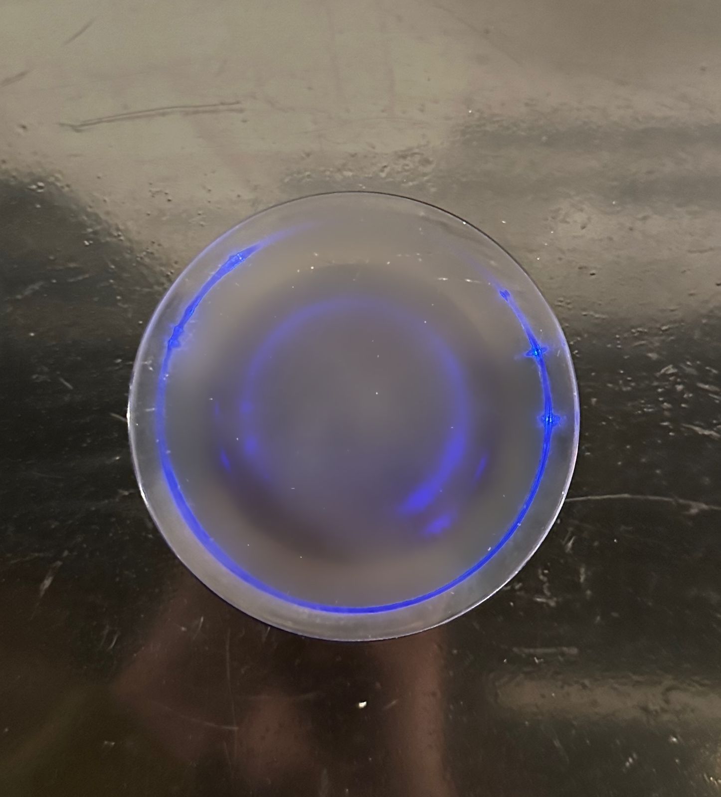 Mario Pinzoni For Seguso Vetri D'arte Venetian Glass Bowl, Blue And Lilac, 1965 photo buy