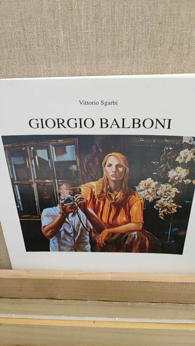 photo furniture Work By Giorgio Balboni, Oil On Canvas, Venice, 1993