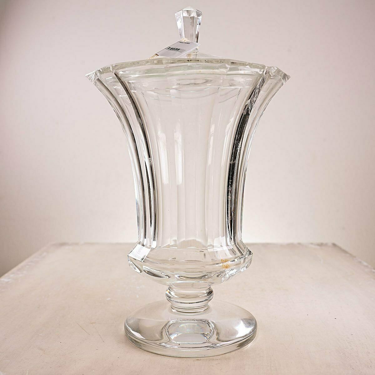 70s Centerpiece In Cut Glass, 1970s